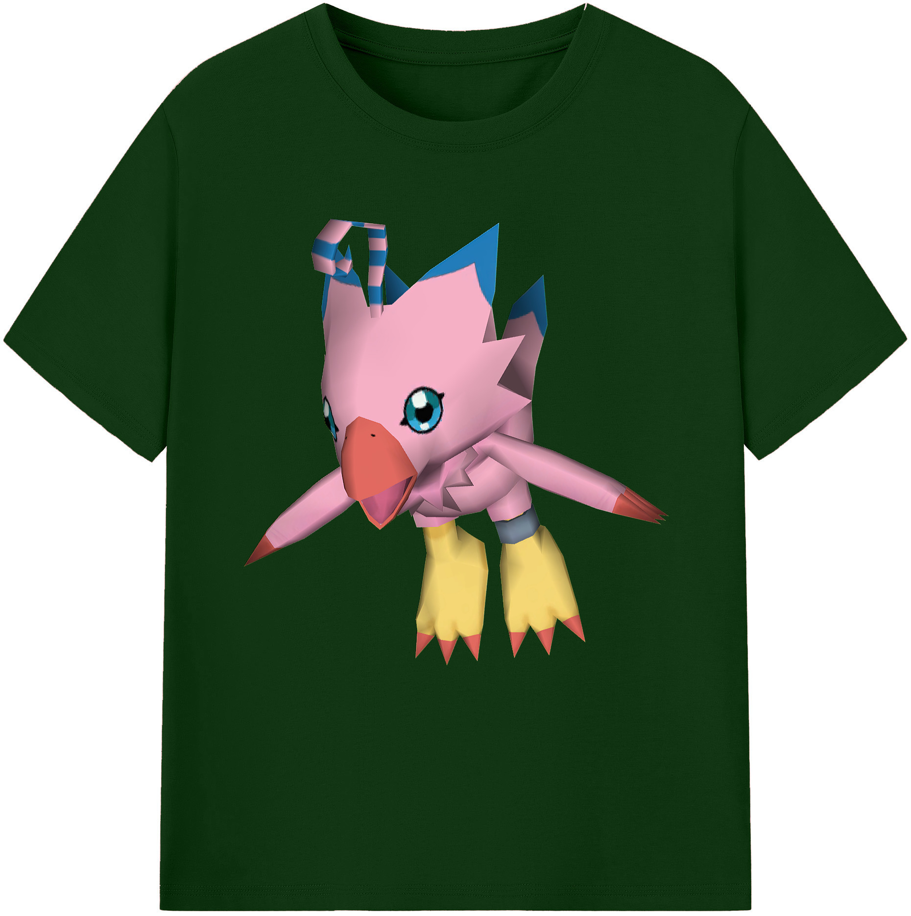（画像用） Digimon デジタルモンスター/デジモン 綿100％半袖Tシャツ（フロントプリント）
